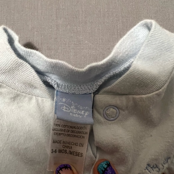 Vintage Disney Baby Winnie The Pooh Baby Bodysuit Long Sleeve 3-6 Month Cotton - Picture 3 of 8